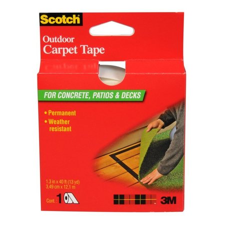 SCOTCH Tape Carpet Outdoor 1-3/8X40Ft CT3010DC